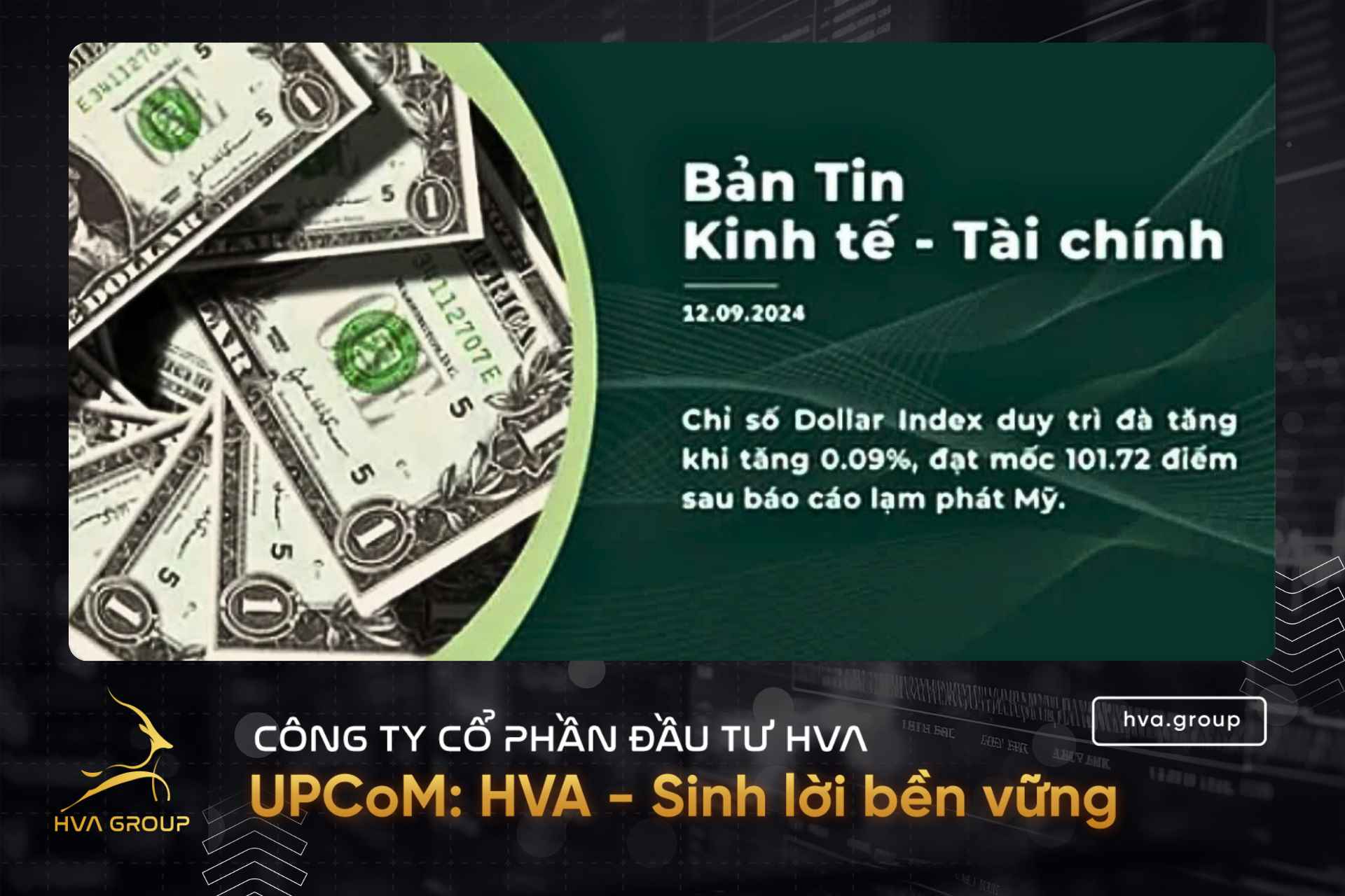 BẢN TIN KINH TẾ TÀI CHÍNH NGÀY 12.09.2024