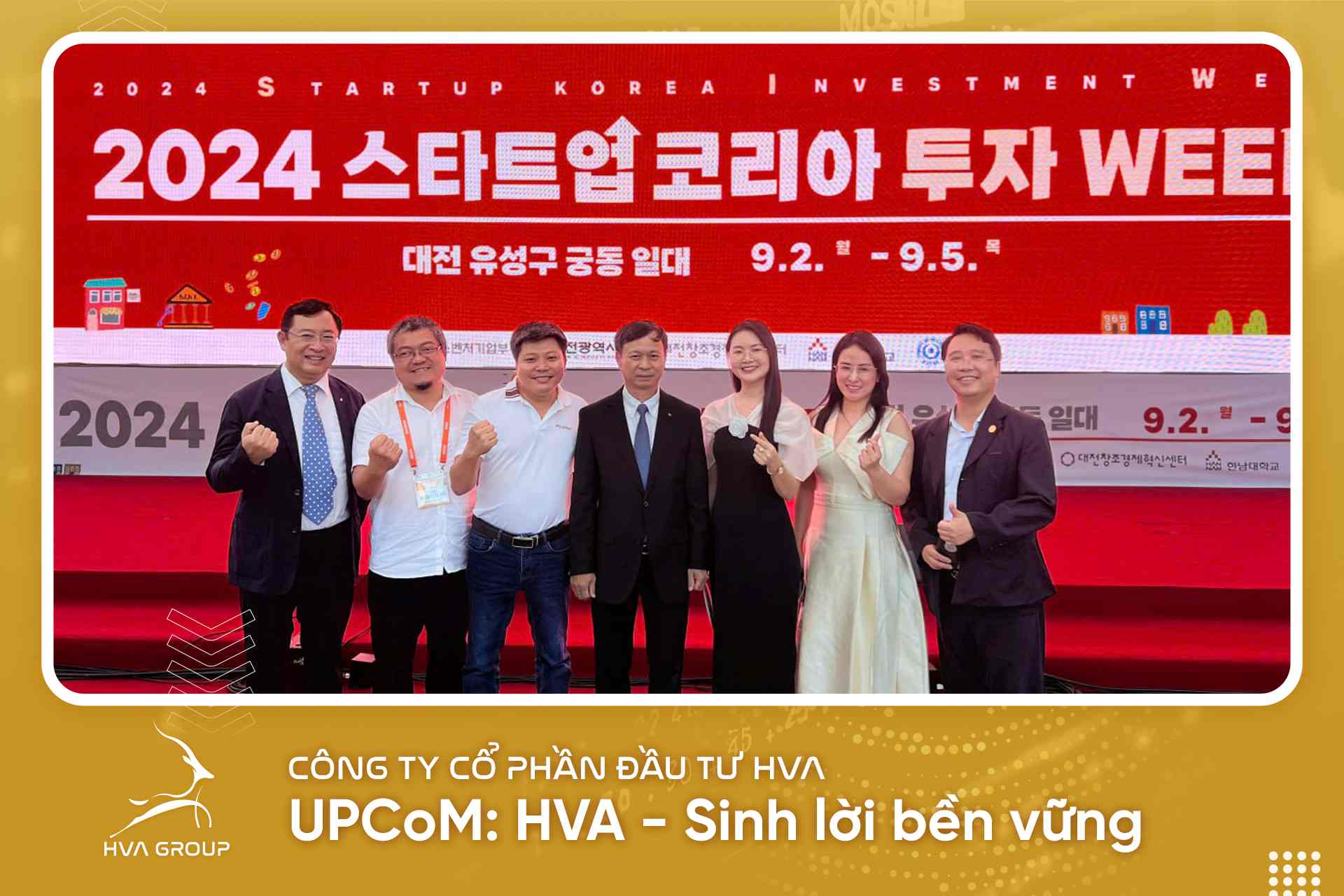 HVA GROUP THAM DỰ TECHFEST IN KOREA 2024