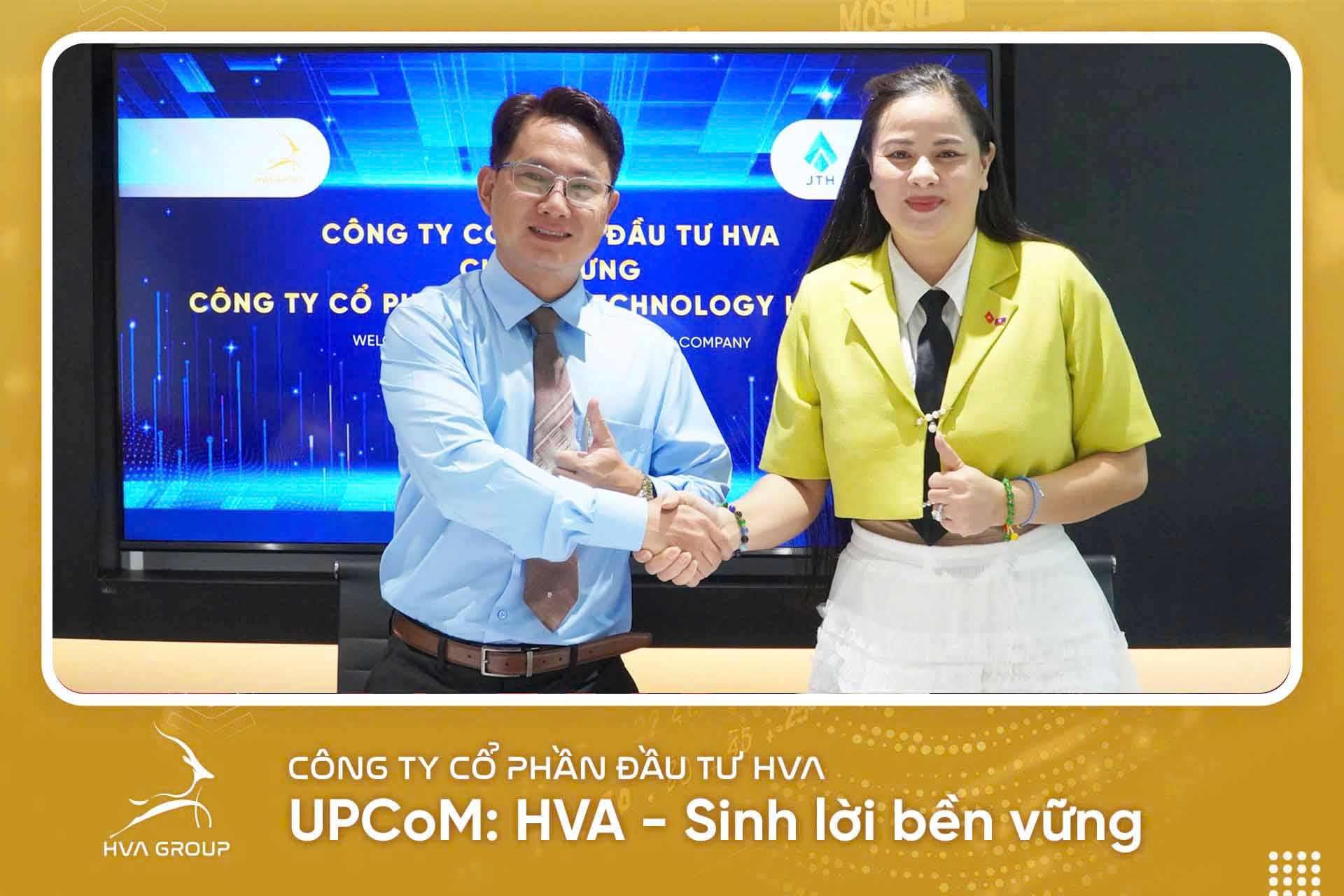 Signing ceremony of strategic cooperation to deploy eKYC solution between HVA and JTH