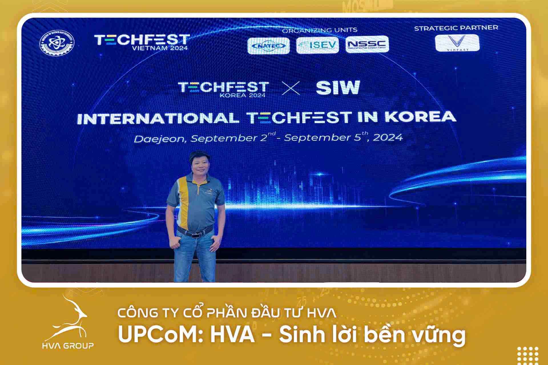 Techfest Korea 2024: HVA đồng hành cùng đổI mớI sáng tạo toàn cầu