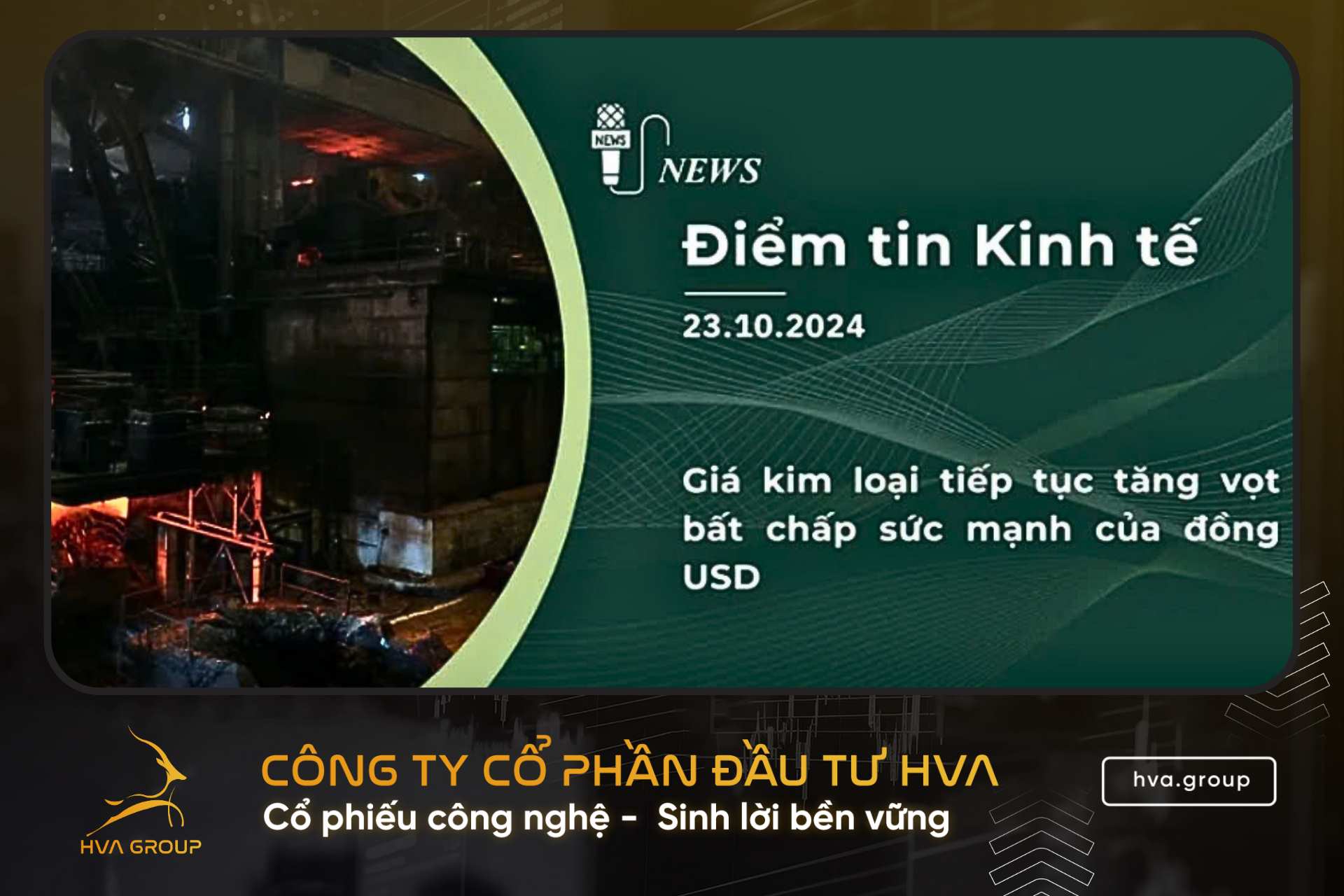 BẢN TIN KINH TẾ TÀI CHÍNH NGÀY 23.10.2024