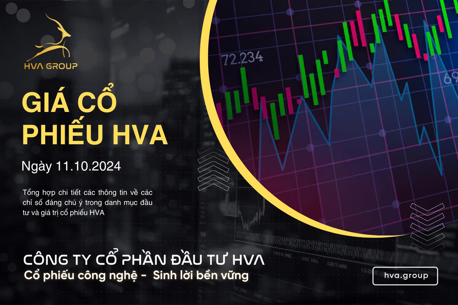 GIÁ CỔ PHIẾU HVA NGÀY 11/10/2024