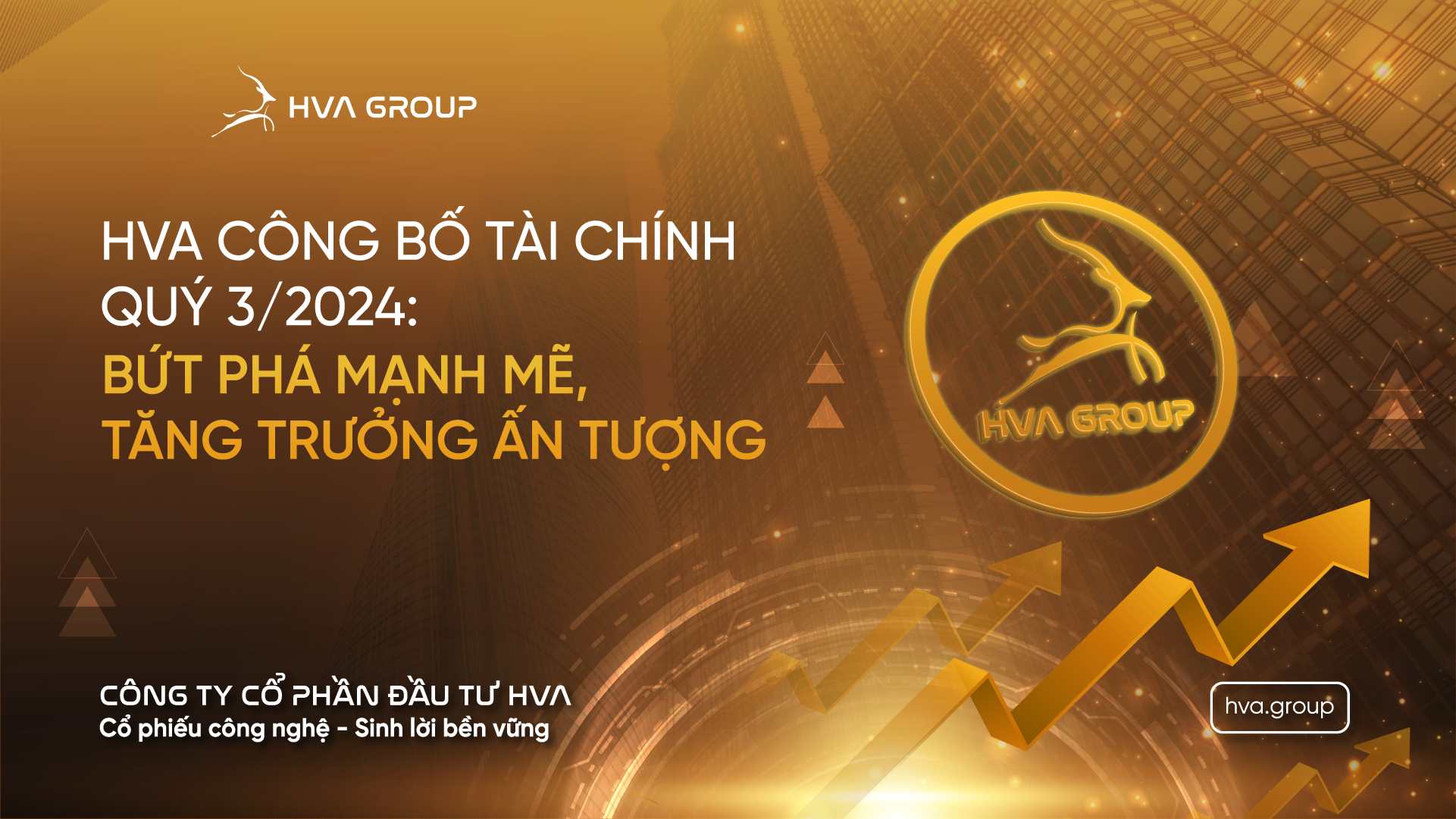 HVA Công Bố Tài Chính Quý 3/2024: Bứt Phá Mạnh Mẽ, Tăng Trưởng Ấn Tượng