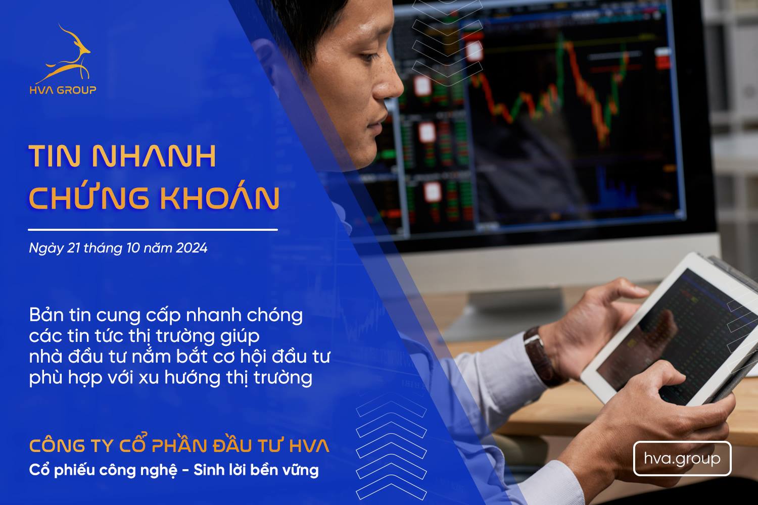 TIN NHANH CHỨNG KHOÁN NGÀY 21/10/2024