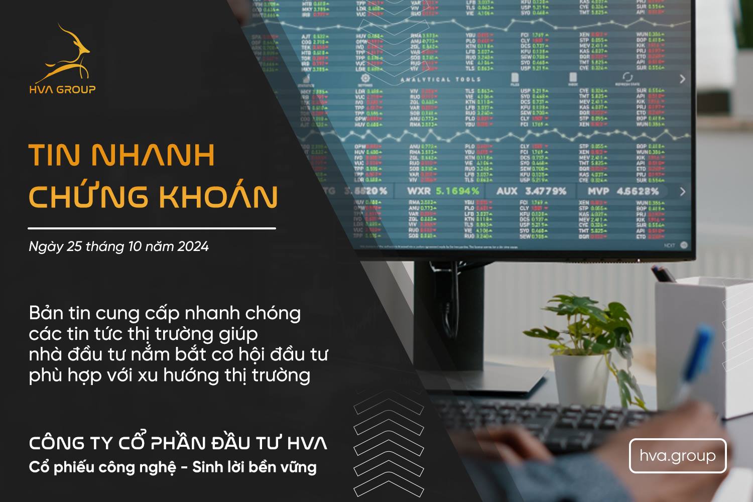 TIN NHANH CHỨNG KHOÁN NGÀY 25/10/2024