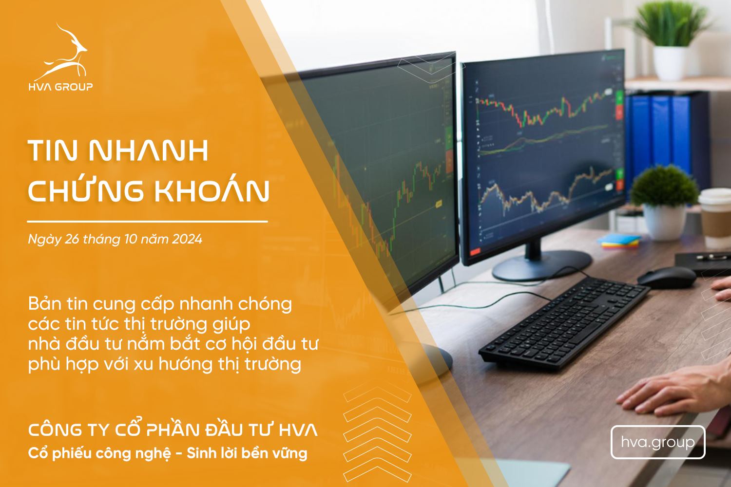 TIN NHANH CHỨNG KHOÁN NGÀY 26/10/2024