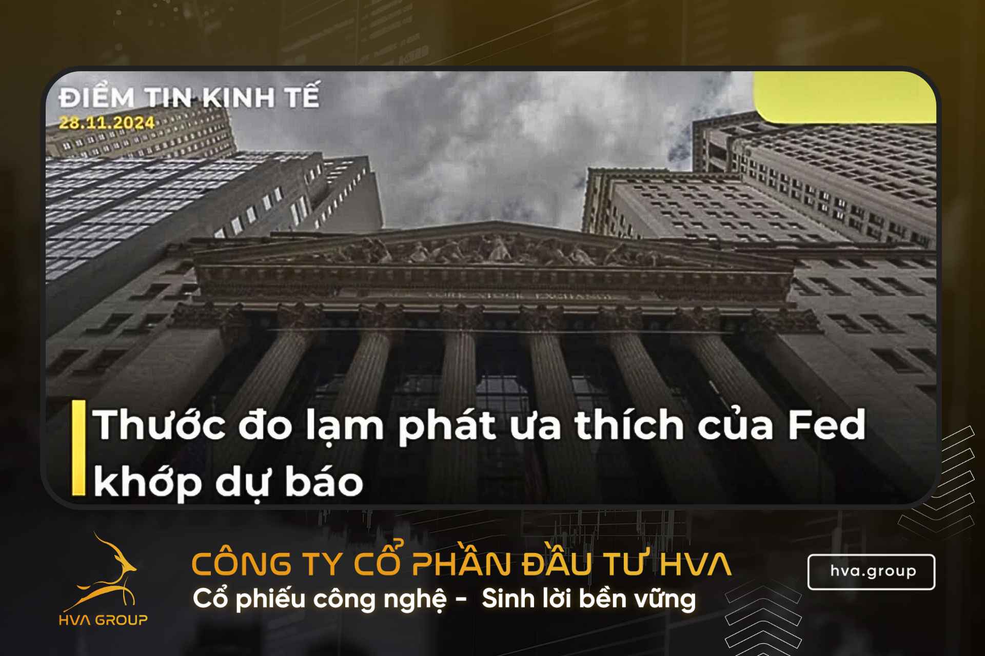 BẢN TIN KINH TẾ TÀI CHÍNH NGÀY 28.11.2024