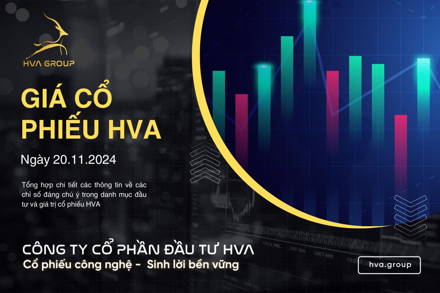 GIÁ CỔ PHIẾU HVA NGÀY 20/11/2024