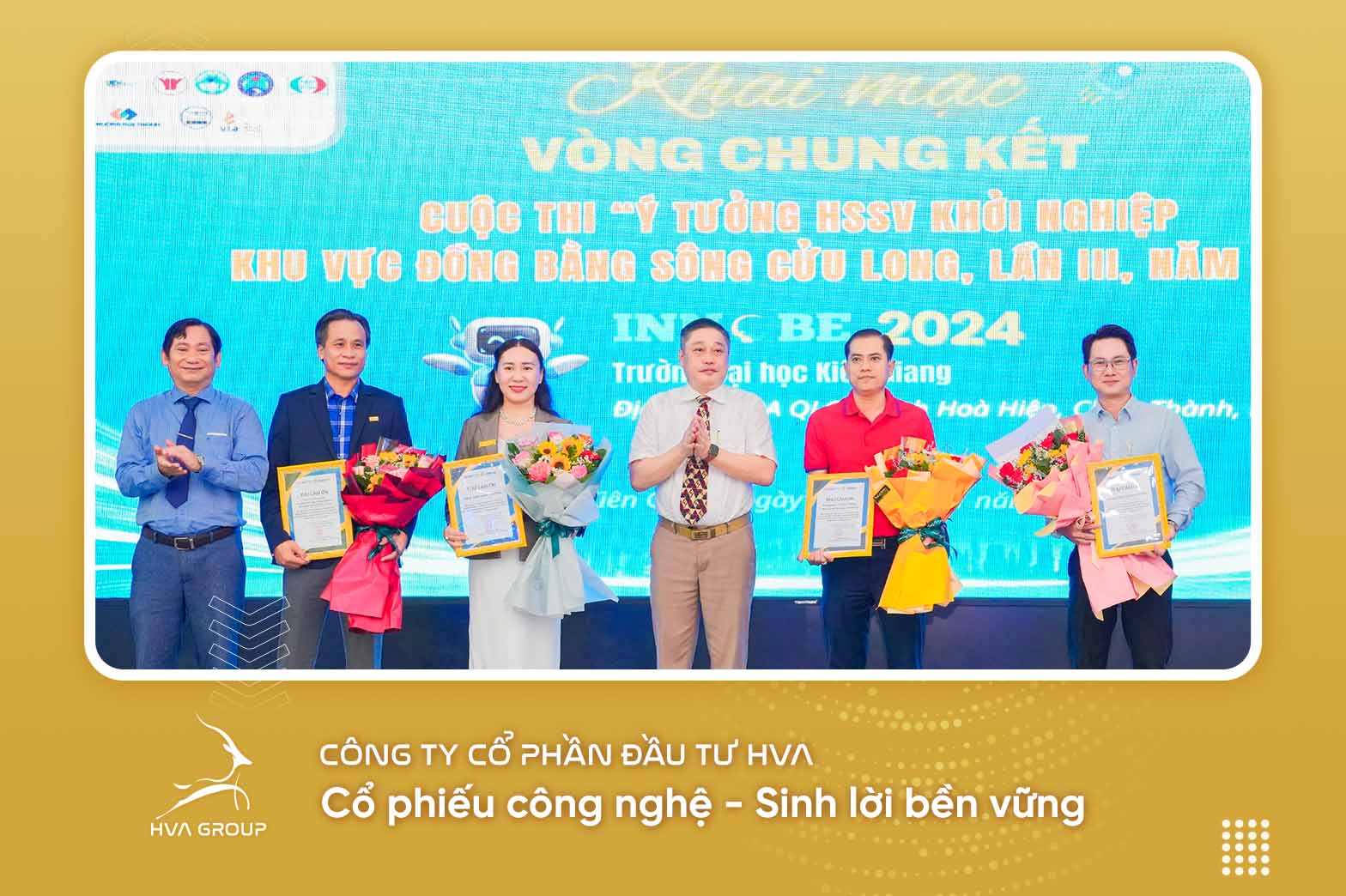 HVA CHUNG TAY ƯƠM MẦM TÀI NĂNG KHỞI NGHIỆP TRẺ TẠI INNOBE 2024