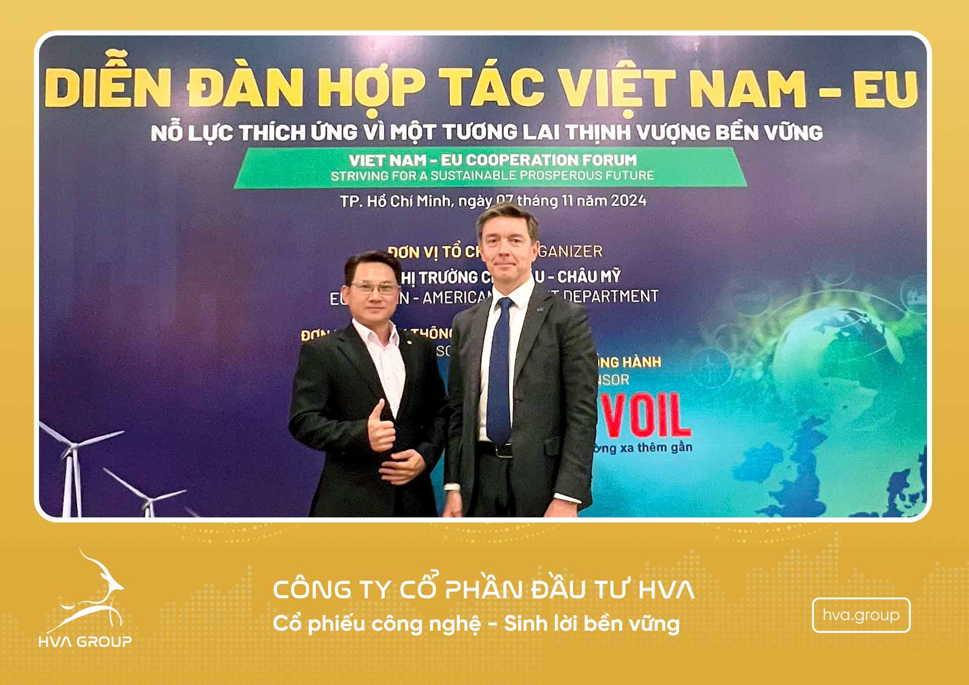 HVA GROUP THAM DỰ DIỄN ĐÀN HỢP TÁC VIỆT NAM – EU 2024 