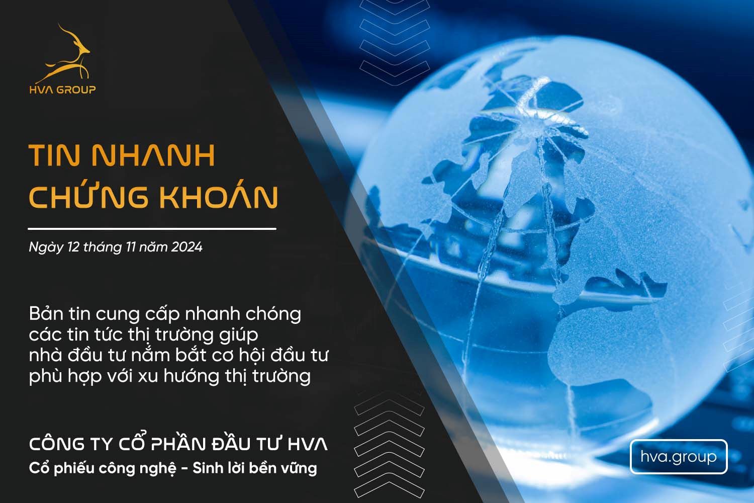 TIN NHANH CHỨNG KHOÁN NGÀY 12/11/2024