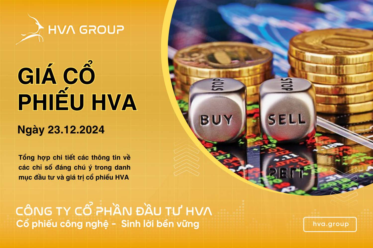 GIÁ CỔ PHIẾU HVA NGÀY 23/12/2024