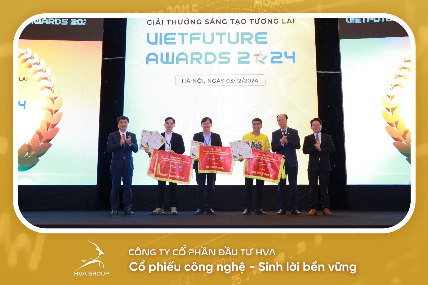 LỄ CÔNG BỐ VÀ TRAO GIẢI THƯỞNG SÁNG TẠO TƯƠNG LAI - VIETFUTURE AWARDS 2024