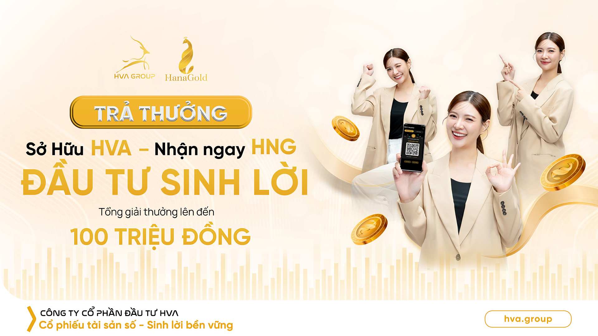 THÔNG BÁO TRẢ THƯỞNG CHƯƠNG TRÌNH ƯU ĐÃI ĐẶC BIỆT: “SỞ HỮU HVA – NHẬN NGAY HNG, ĐẦU TƯ SINH LỜI”