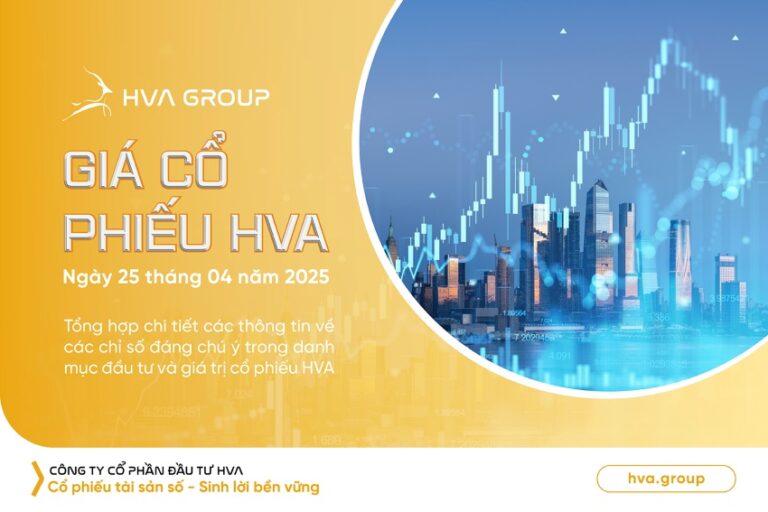 GIÁ CỔ PHIẾU HVA NGÀY 25/04/2025