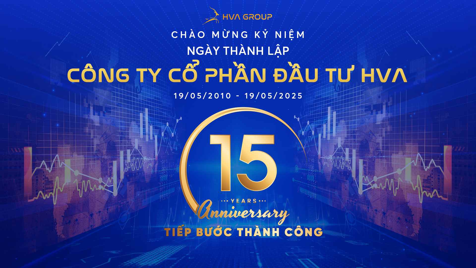 WELCOME TO THE 15TH ANNIVERSARY OF HVA INVESTMENT JOINT STOCK COMPANY