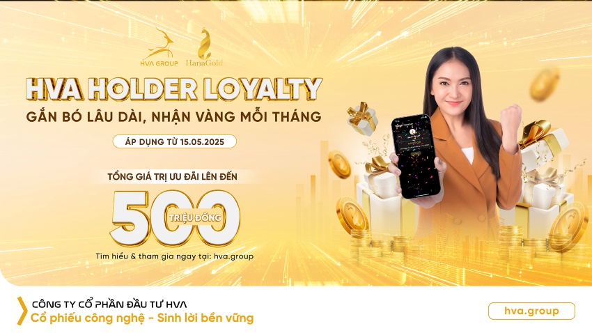 HVA HOLDER LOYALTY - LONG-TERM STAY, RECEIVE GOLD EVERY MONTH