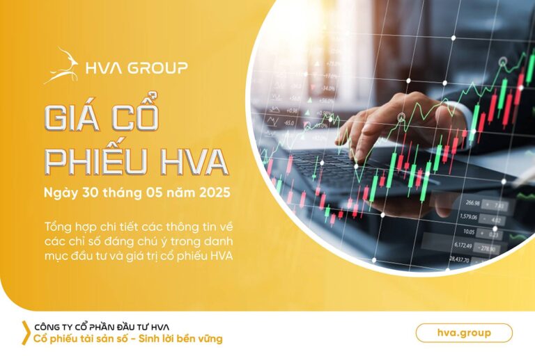 Giá cổ phiếu HVA ngày 30.05.2025