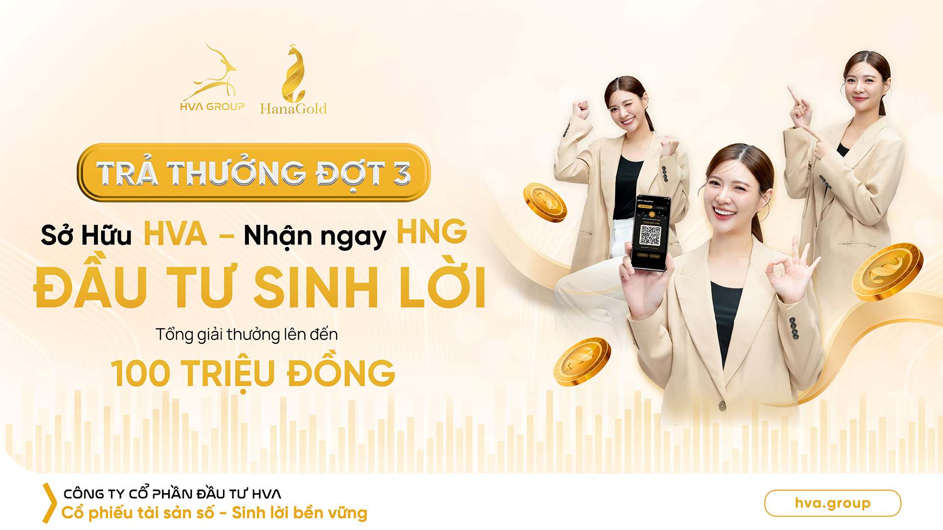 ANNOUNCEMENT OF REWARDS FOR SPECIAL PROMOTION PROGRAM: “OWN HVA - RECEIVE HNG IMMEDIATELY, INVEST FOR PROFIT” PHASE 3