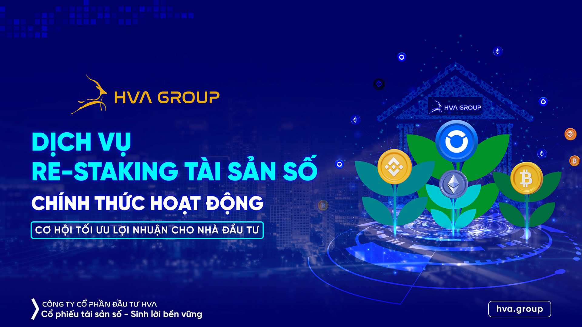 Dịch Vụ Re-Staking Tài Sản Số Chính Thức Hoạt Động: Cơ Hội Tối Ưu Lợi Nhuận Cho Nhà Đầu Tư