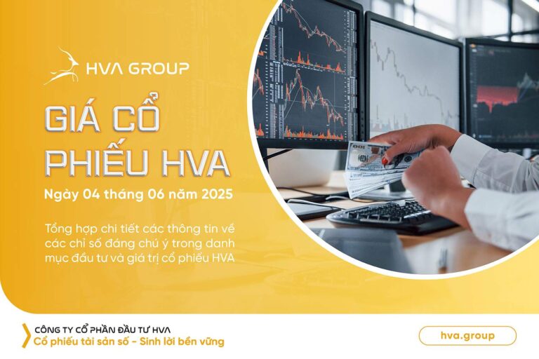 Giá cổ phiếu HVA ngày 04.06.2025
