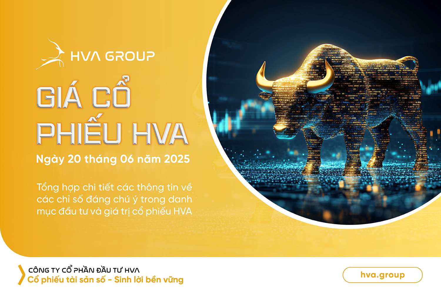 Giá cổ phiếu HVA ngày 20.06.2025