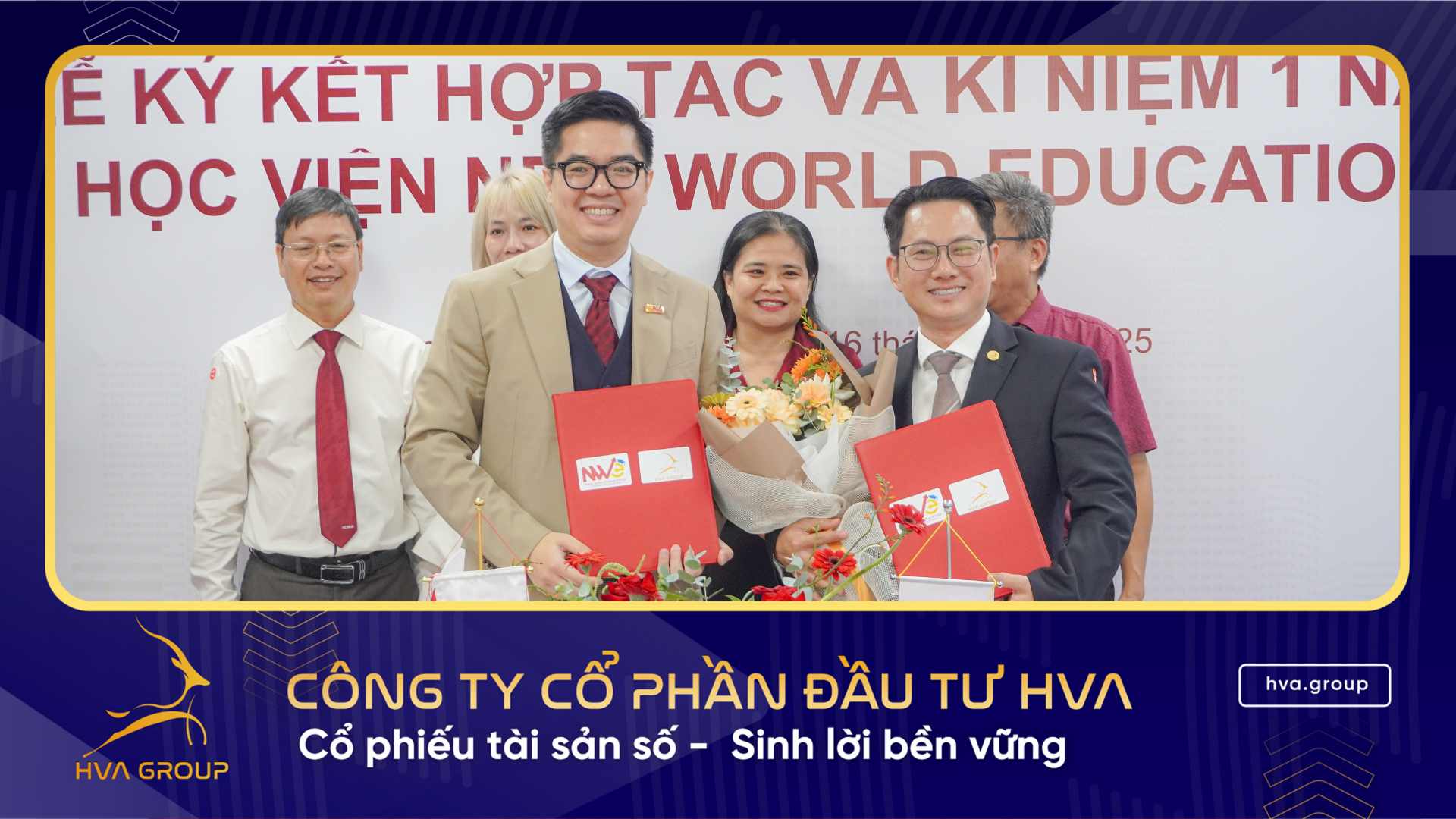 HVA GROUP SIGNED STRATEGIC COOPERATION AGREEMENT WITH NEW WORLD EDUCATION ACADEMY