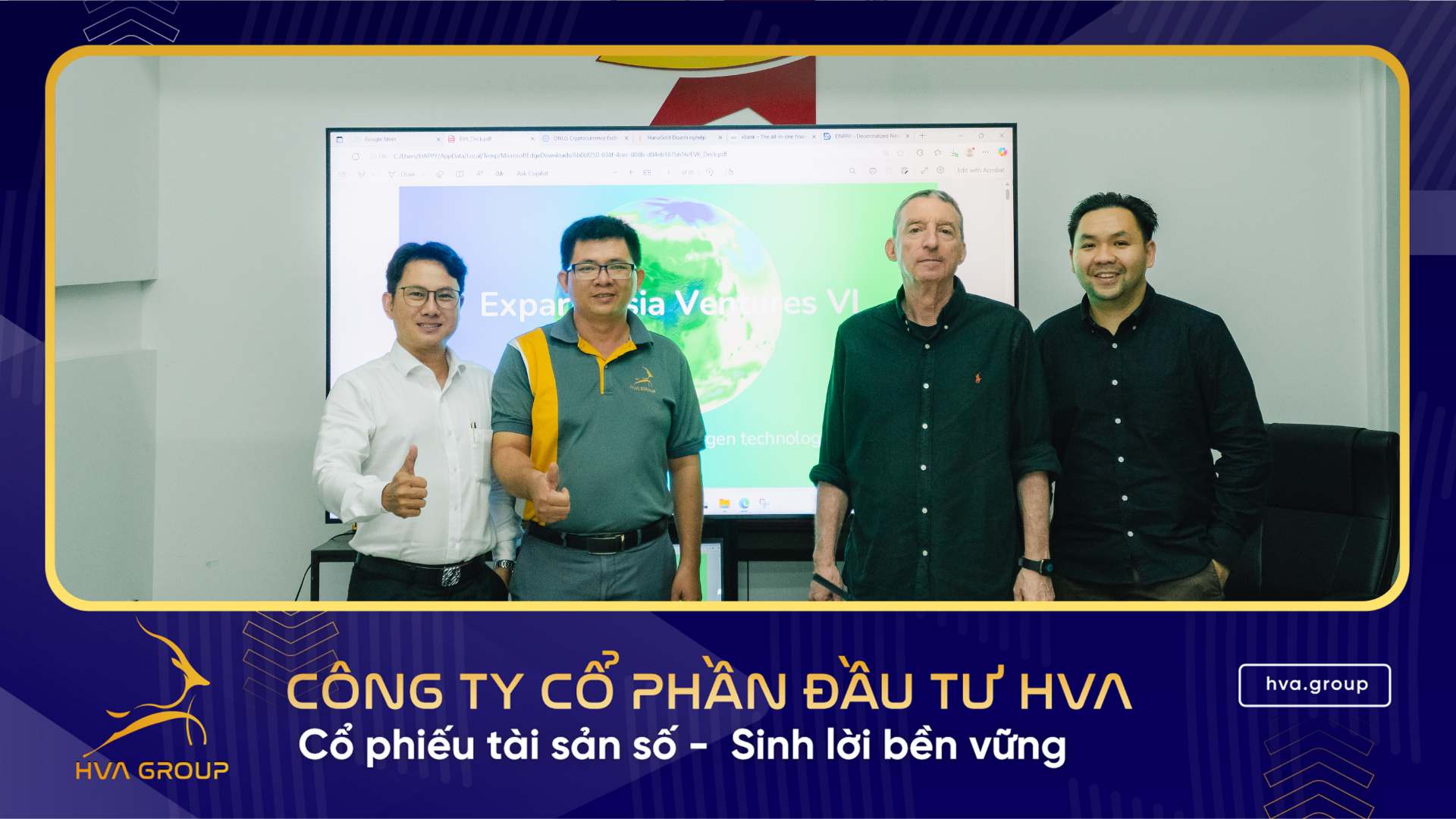 HVA TIẾP ĐÓN QUỸ ĐẦU TƯ EXPARA - THÚC ĐẨY HỢP TÁC QUỐC TẾ