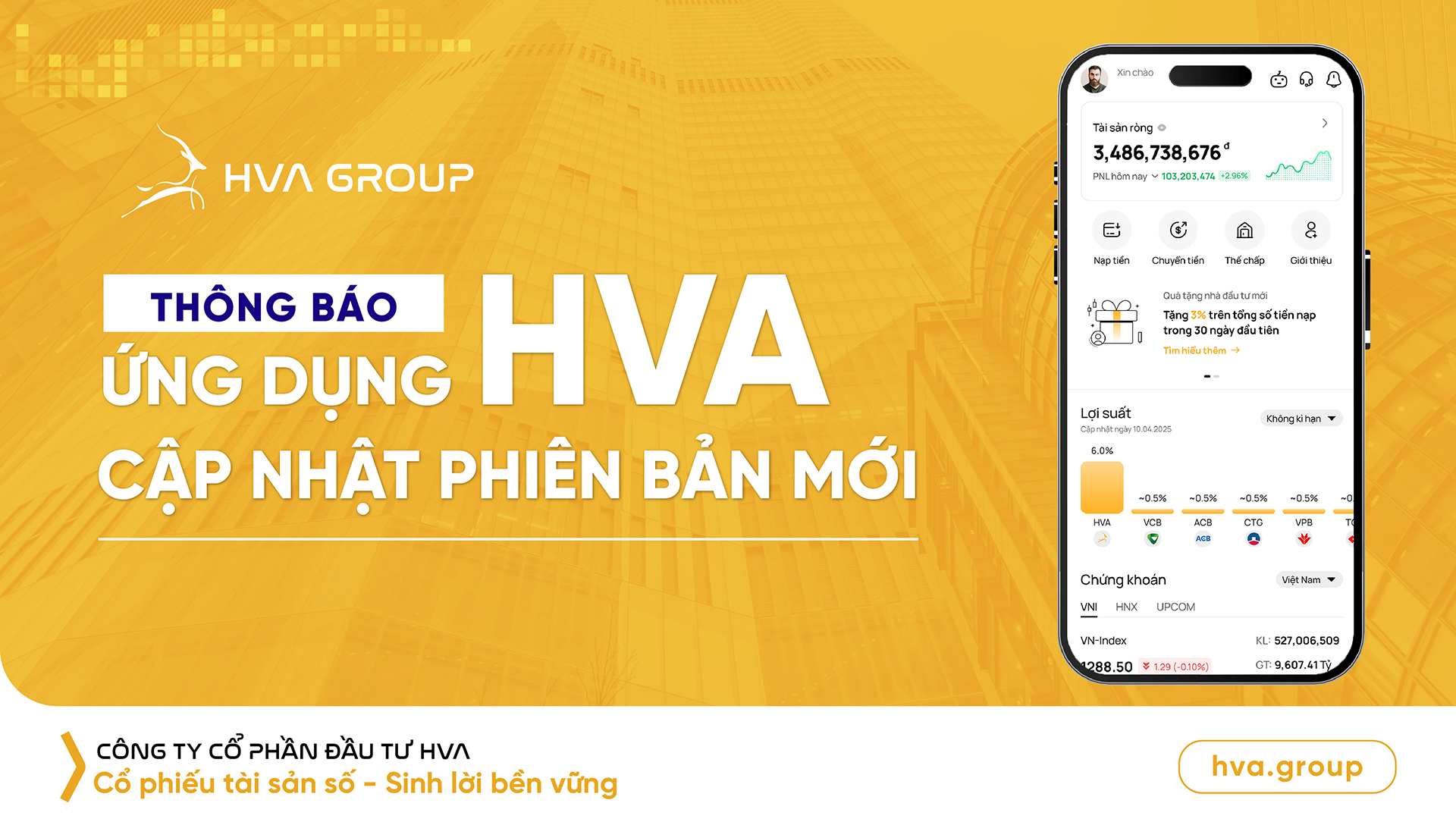 [THÔNG BÁO] Ứng Dụng HVA Cập Nhật Phiên Bản Mới