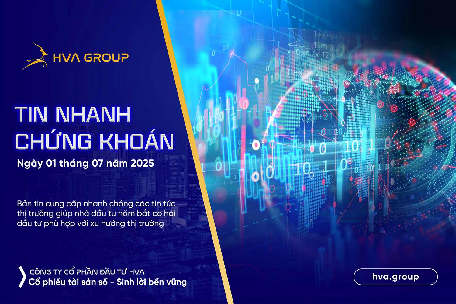 Tin nhanh chứng khoán ngày 01.07.2025