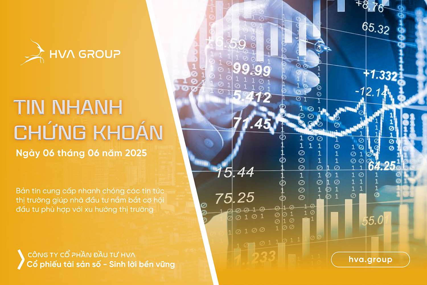 Tin nhanh chứng khoán ngày 06.06.2025