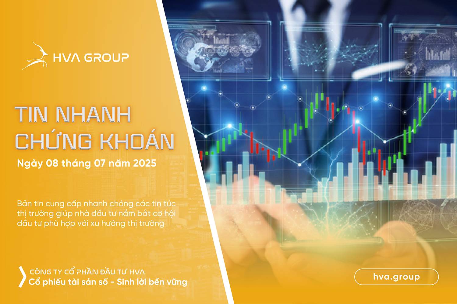 Tin nhanh chứng khoán ngày 08.07.2025