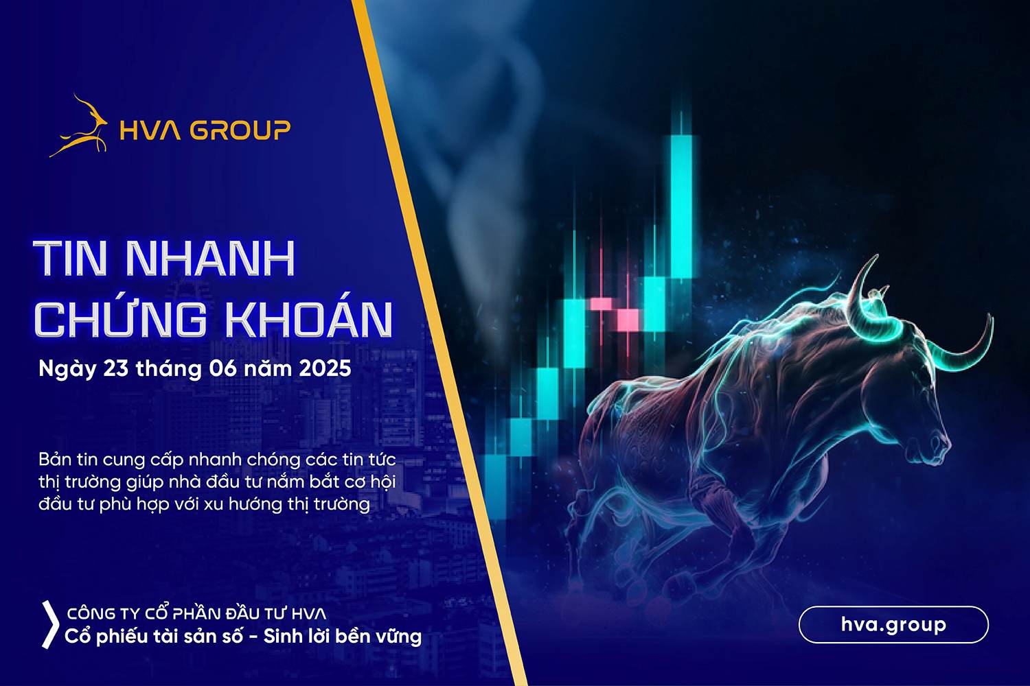 Tin nhanh chứng khoán ngày 23.06.2025