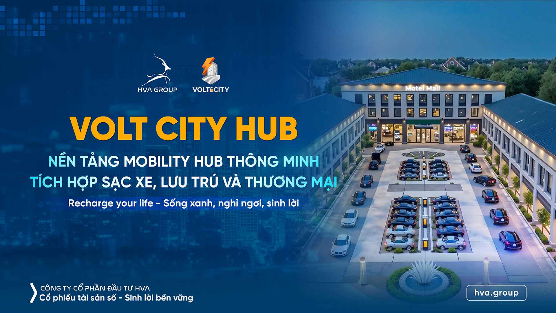 Volt City Hub: Smart Mobility Hub Platform Integrating Vehicle Charging, Lodging and Commerce