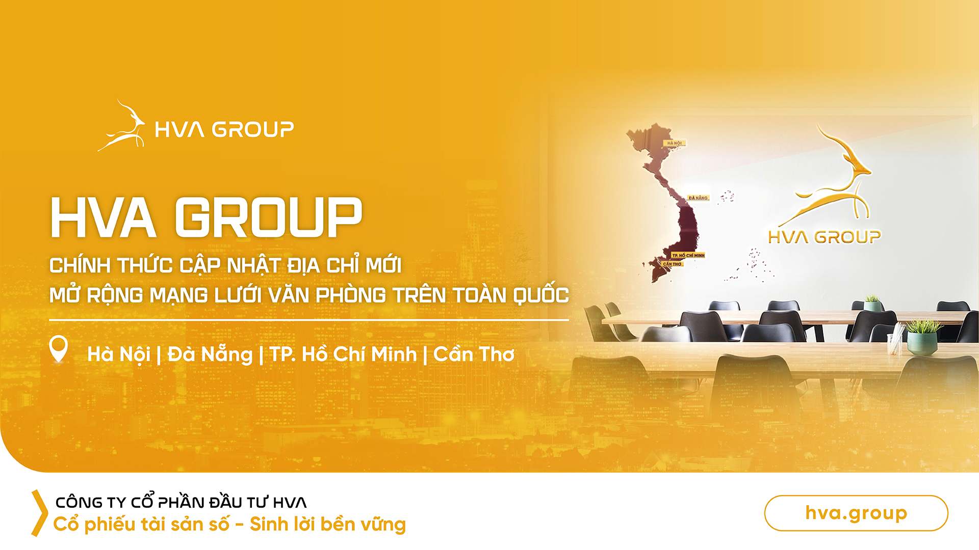 HVA GROUP OFFICIALLY UPDATED NEW ADDRESS – EXPANDING OFFICE NETWORK NATIONWIDE
