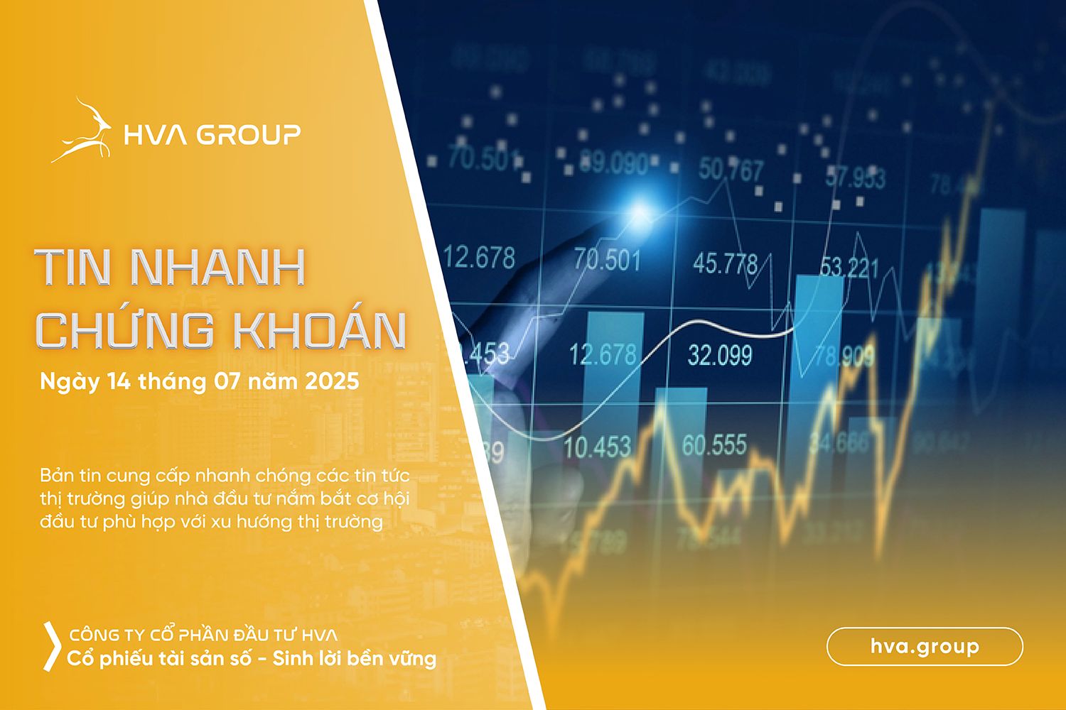 Tin nhanh chứng khoán ngày 14.07.2025