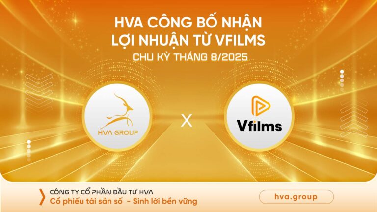 HVA ANNOUNCES RECEIVING PROFIT FROM VFILMS FOR THE PERIOD OF AUGUST 2025