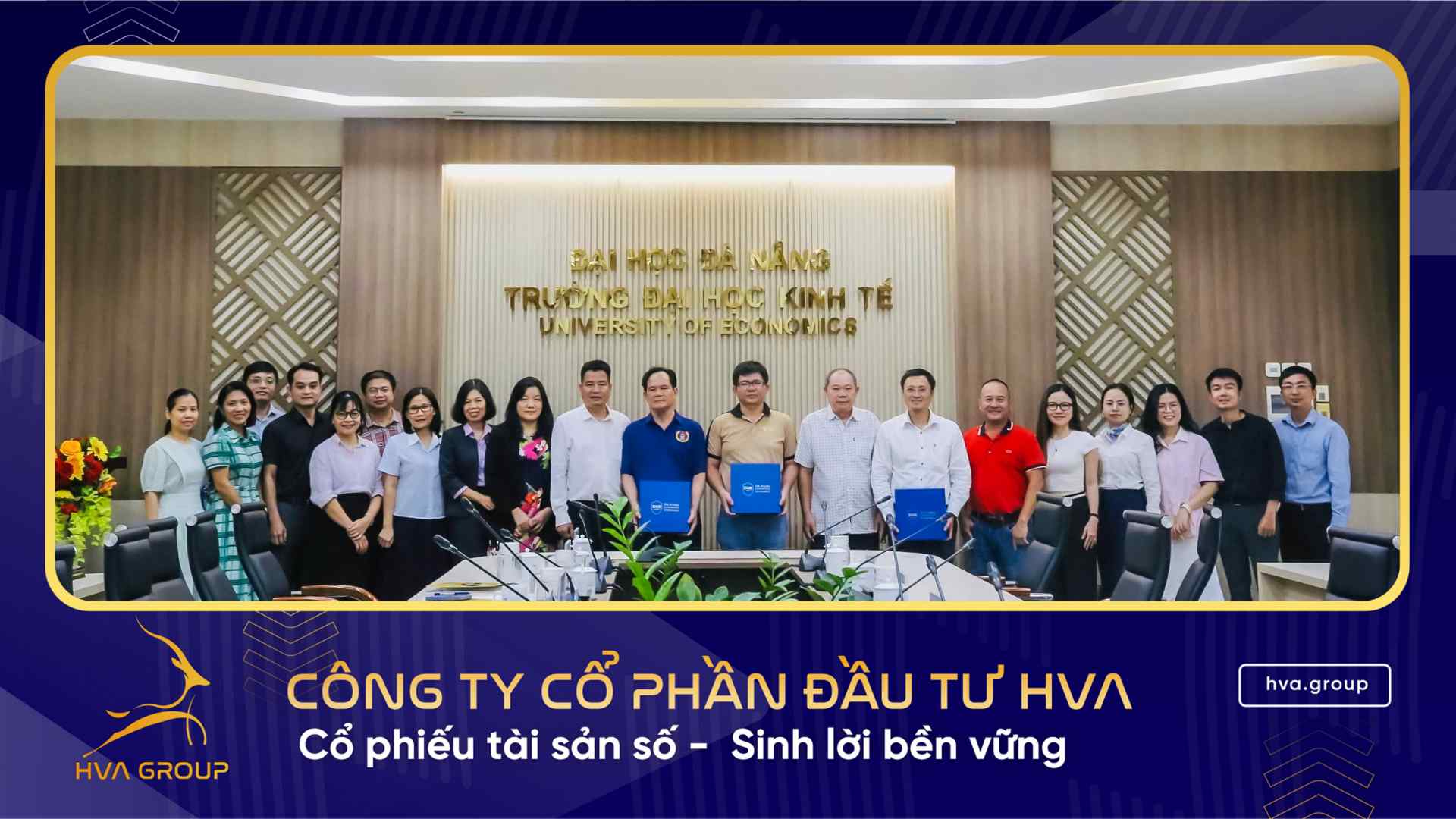 HVA Group accompanies Danang University of Economics to promote innovation