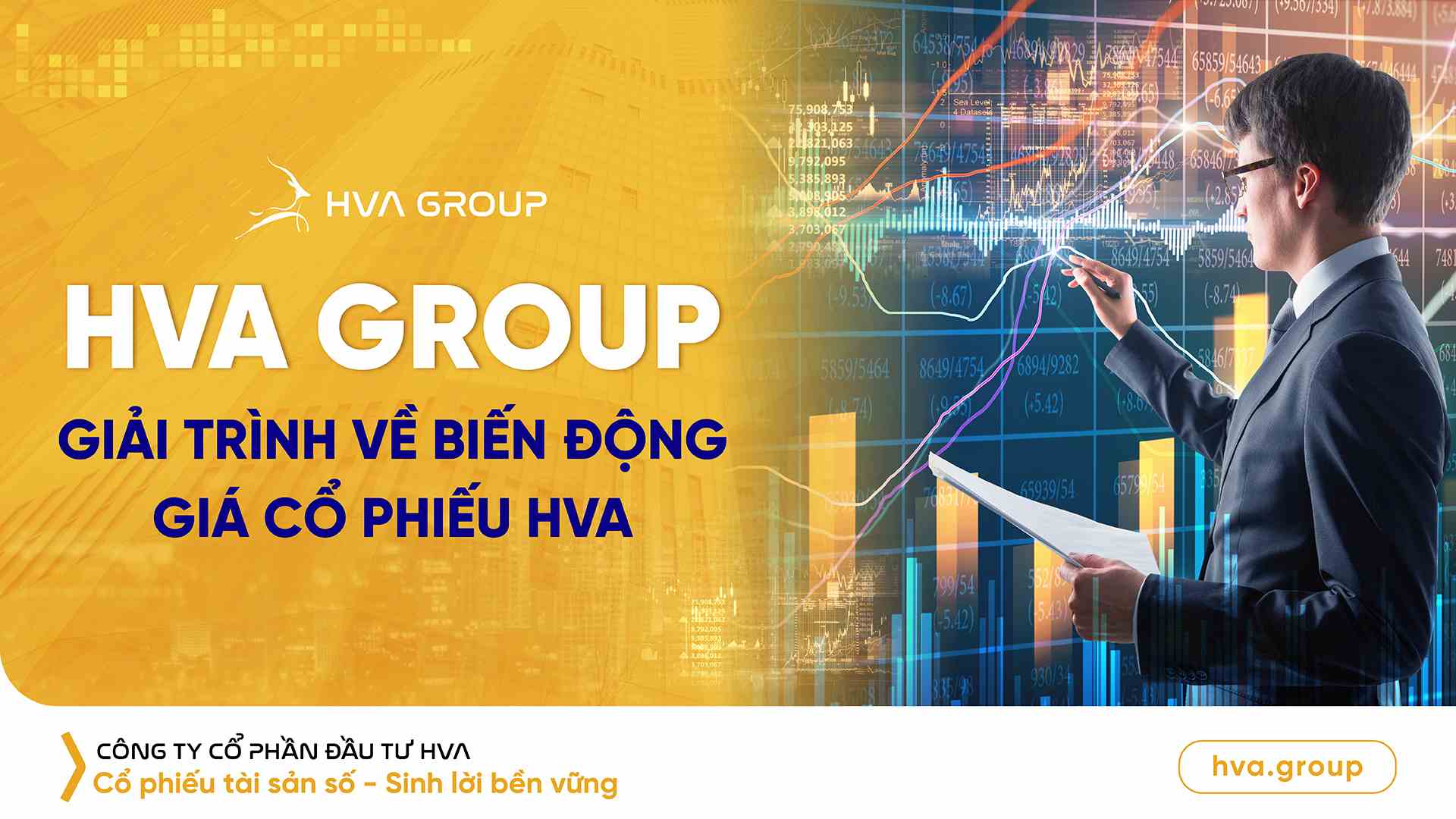 HVA Group giải trình về biến động giá cổ phiếu HVA