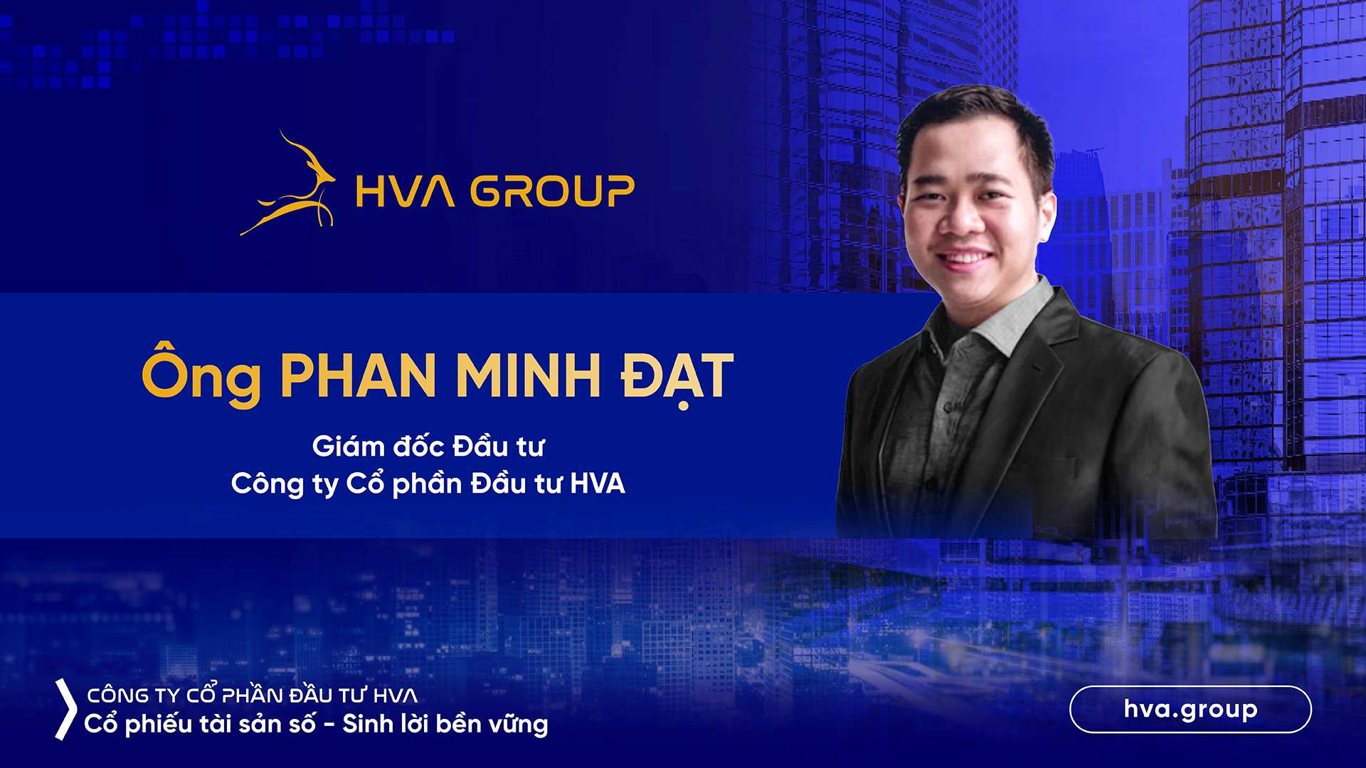 HVA Group thông báo miễn nhiệm Giám đốc Đầu tư