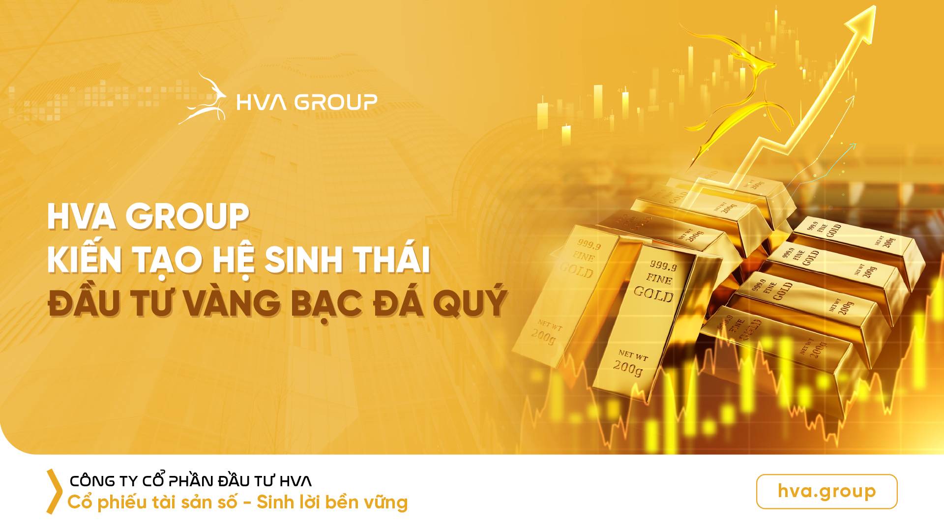 HVA Group và hệ sinh thái đầu tư vàng bạc đá quý Việt Nam