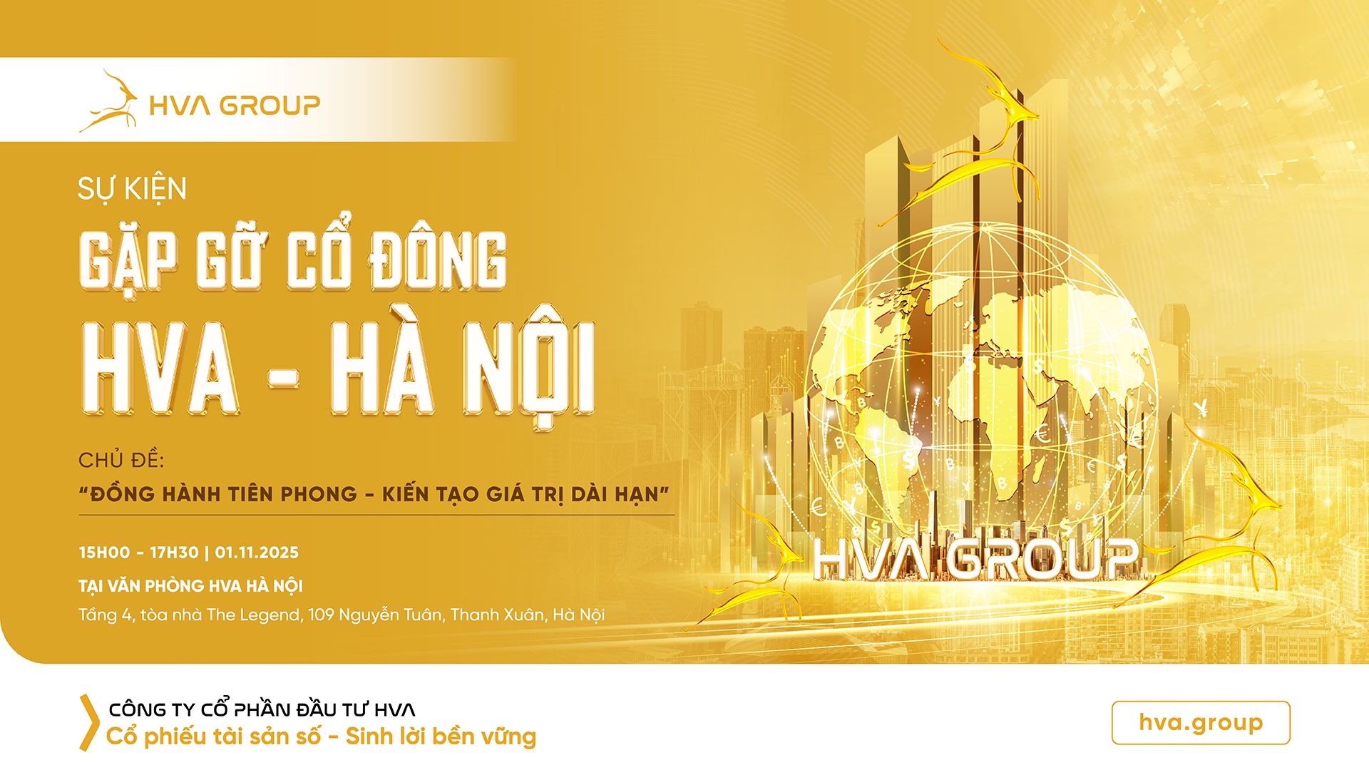 Sự Kiện Gặp Gỡ Cổ Đông HVA – Hà Nội