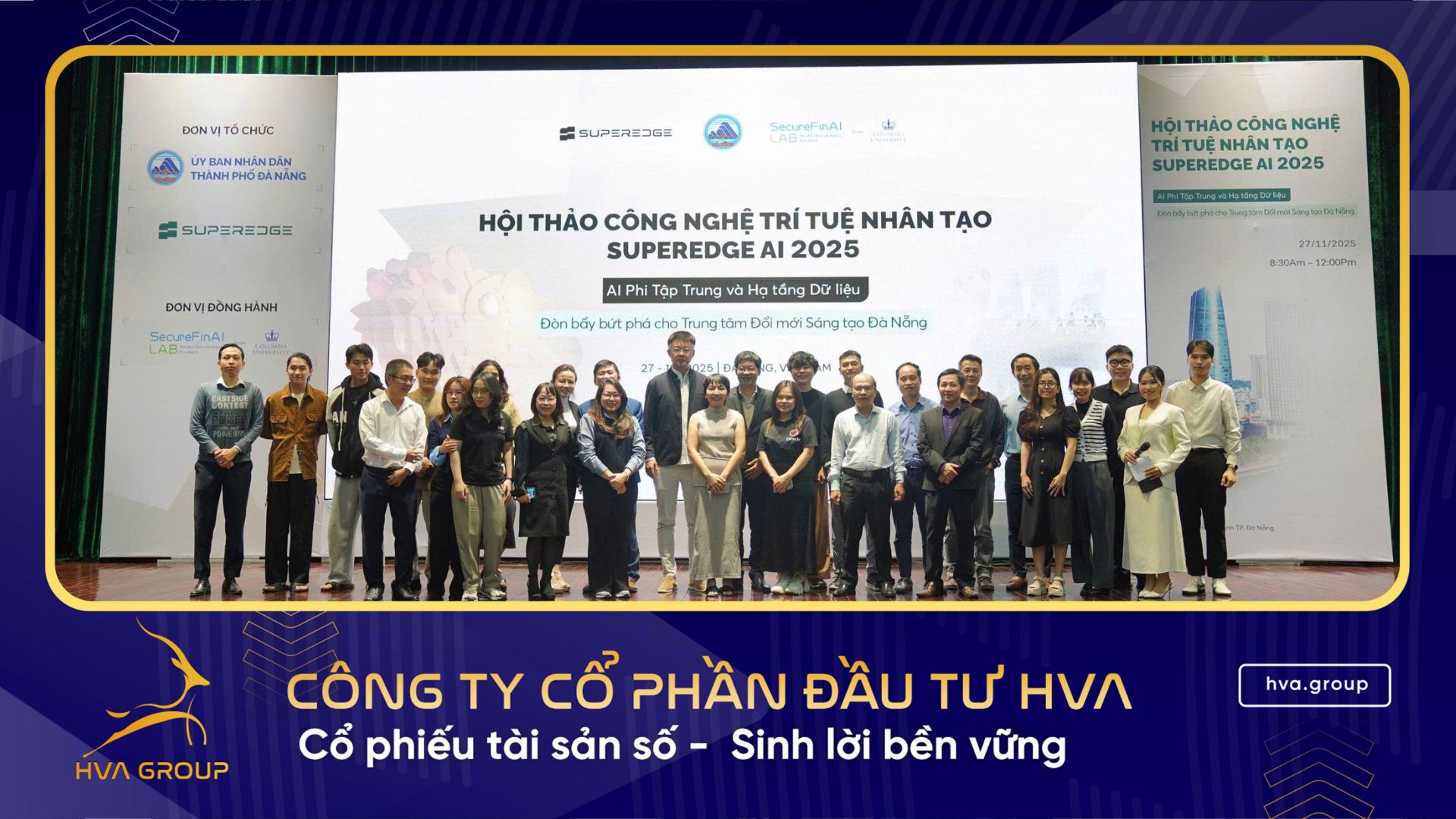 HVA Group attends AI SuperEdge 2025, accompanies Da Nang in developing AI ecosystem
