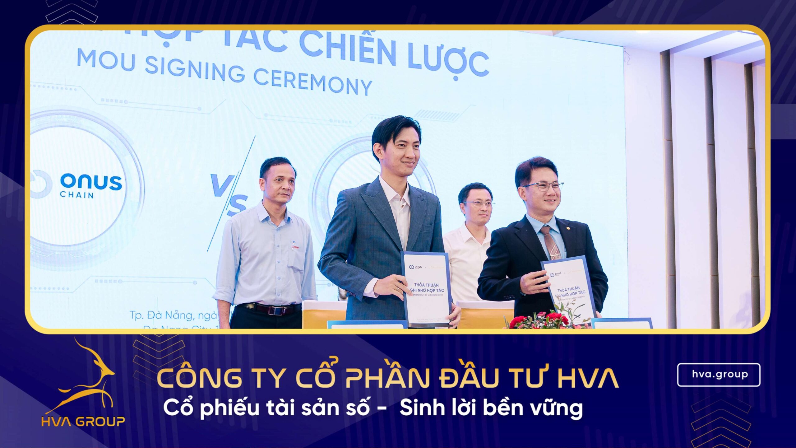 HVA và OnusChain ký kết chiến lược, kiến tạo hệ sinh thái blockchain – tài chính toàn diện