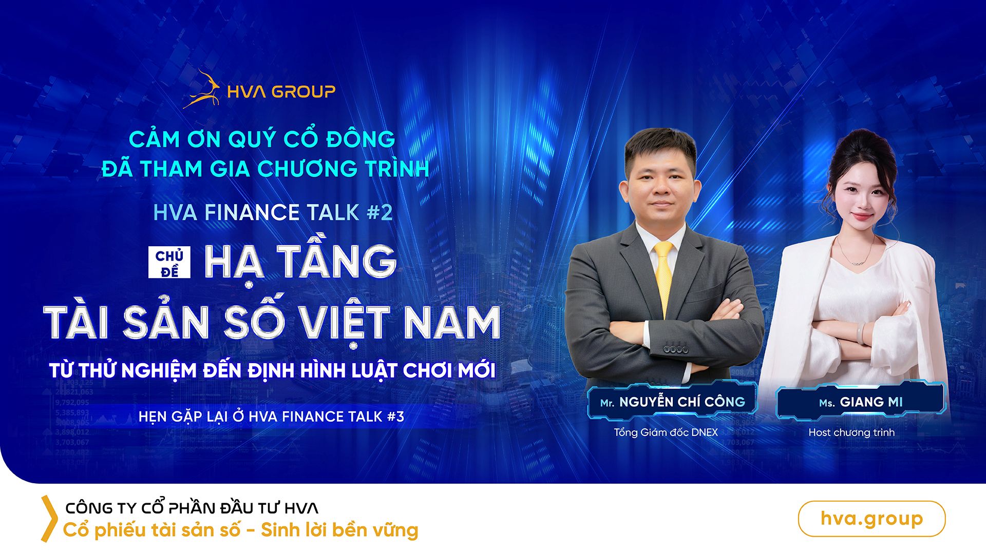 Recap sự kiện: HVA FINANCE TALK #2 – Hạ tầng tài sản số Việt Nam: từ thử nghiệm đến định hình luật chơi mới