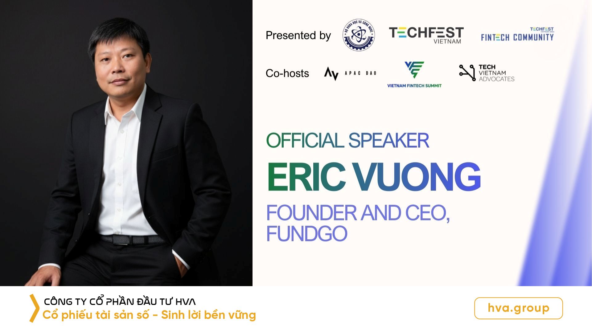 Chairman of HVA Group attended Vietnam Fintech Summit 2025