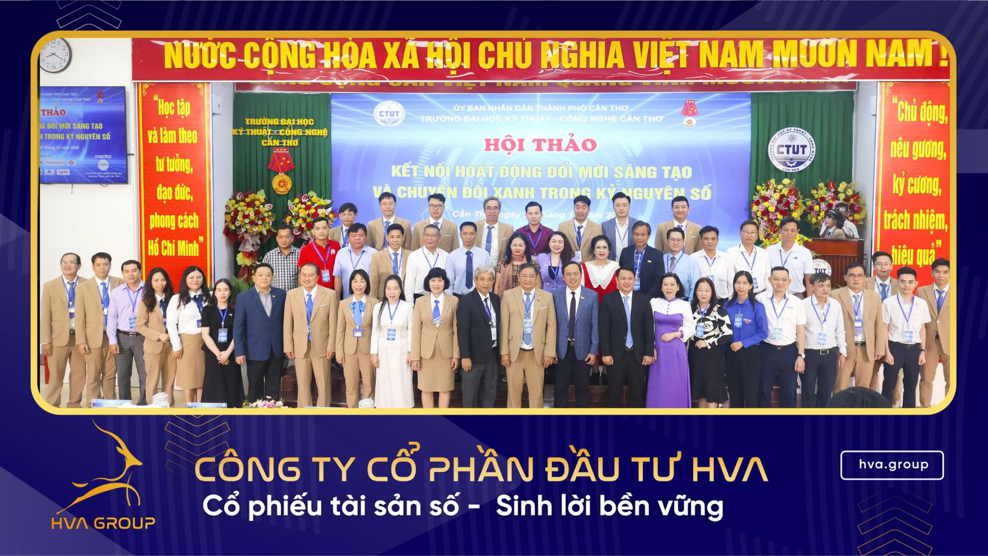 HVA đồng hành cùng Hội thảo “Kết nối hoạt động đổi mới sáng tạo và chuyển đổi xanh trong kỷ nguyên số”