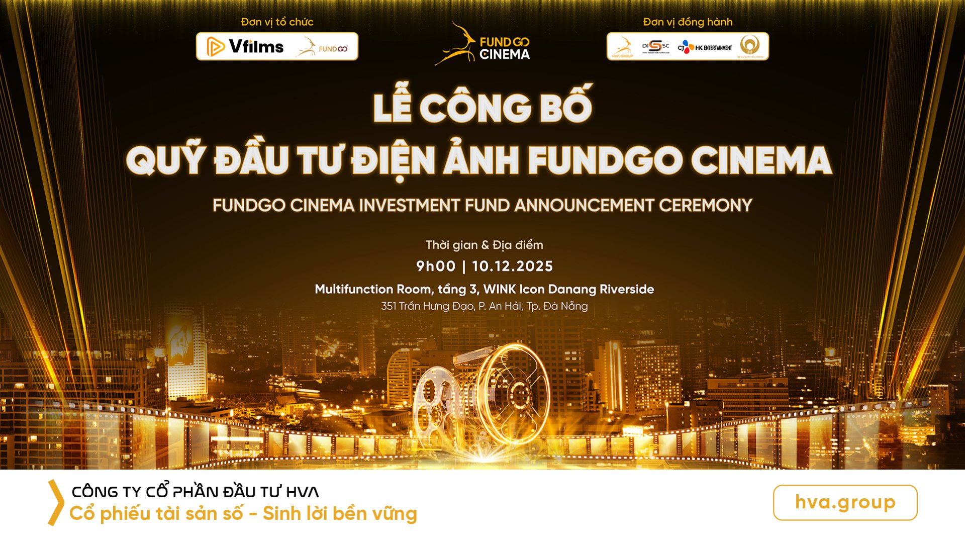 HVA Group accompanies the Announcement Ceremony of FUNDGO Cinema Investment Fund