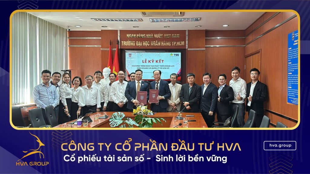 HVA Group attended the signing ceremony for the Blockchain training program with DAVN and the University of Banking.