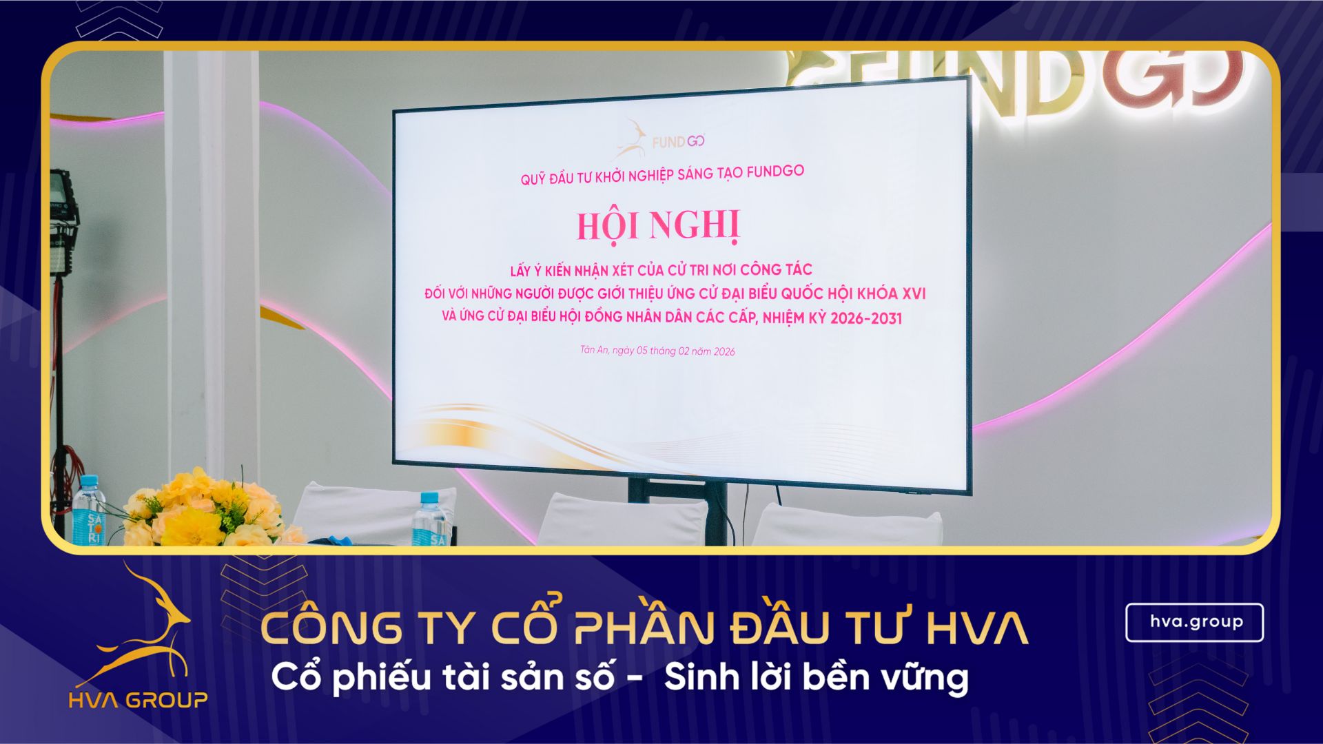 Tổng Giám đốc HVA tiếp xúc cử tri tại nơi làm việc trong quy trình giới thiệu ứng cử Đại biểu Quốc hội khóa XVI